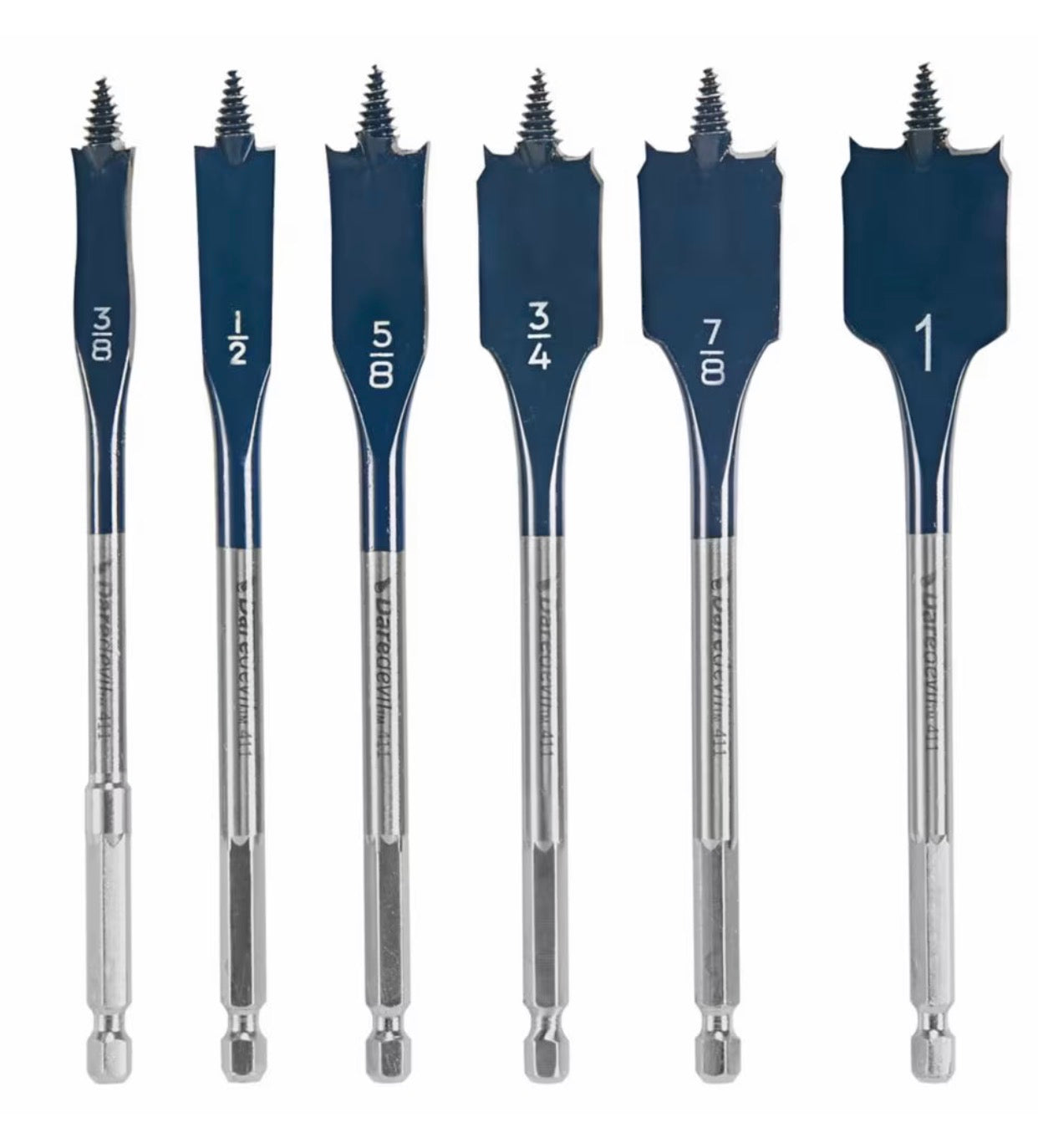 BOSCH Daredevil Spade Bit Set – 6-Piece