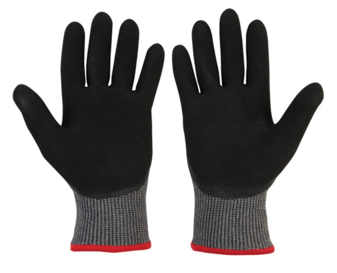 Milwaukee Cut Level 5 Winter Dipped Work Gloves