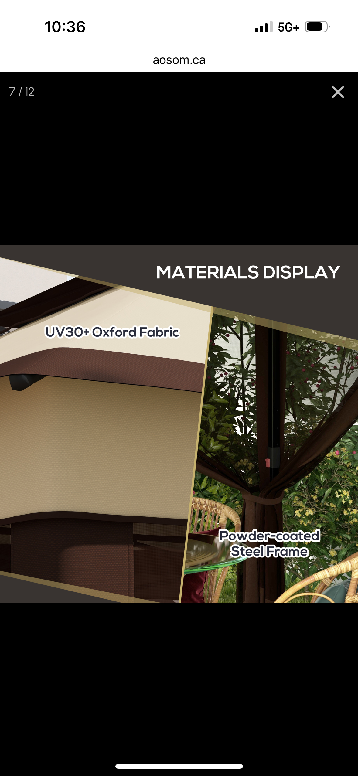 Outsunny 10×10 ft Pop-Up Gazebo Tent with Mesh Curtains — Adjustable Height, UV30+ Protection, and Carry Bag (Modern Grey)