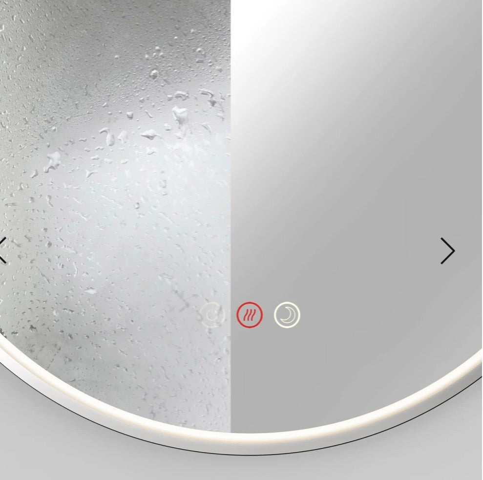 Modern LED Oval Bathroom Mirror
