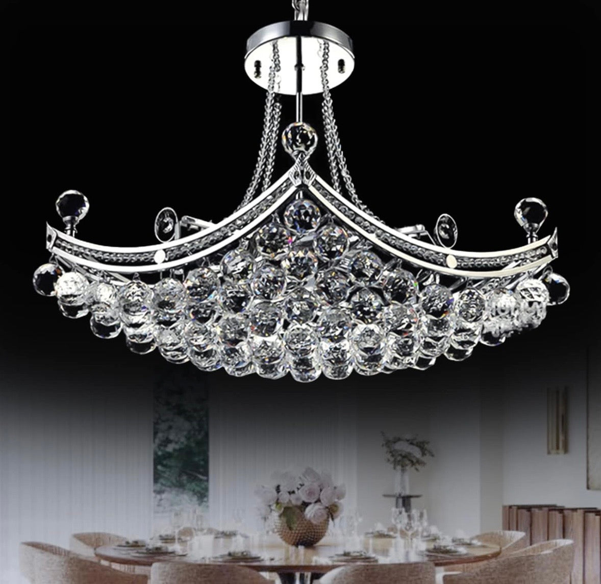 Modern Luxury Crystal Chandelier