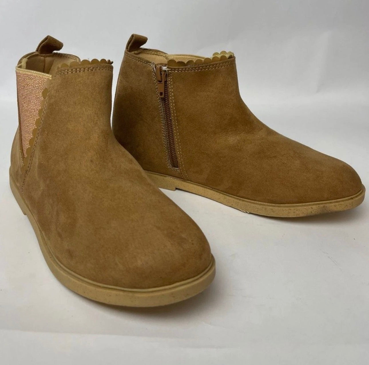 Tucker + Tate Girls’ Tan Ankle Boots