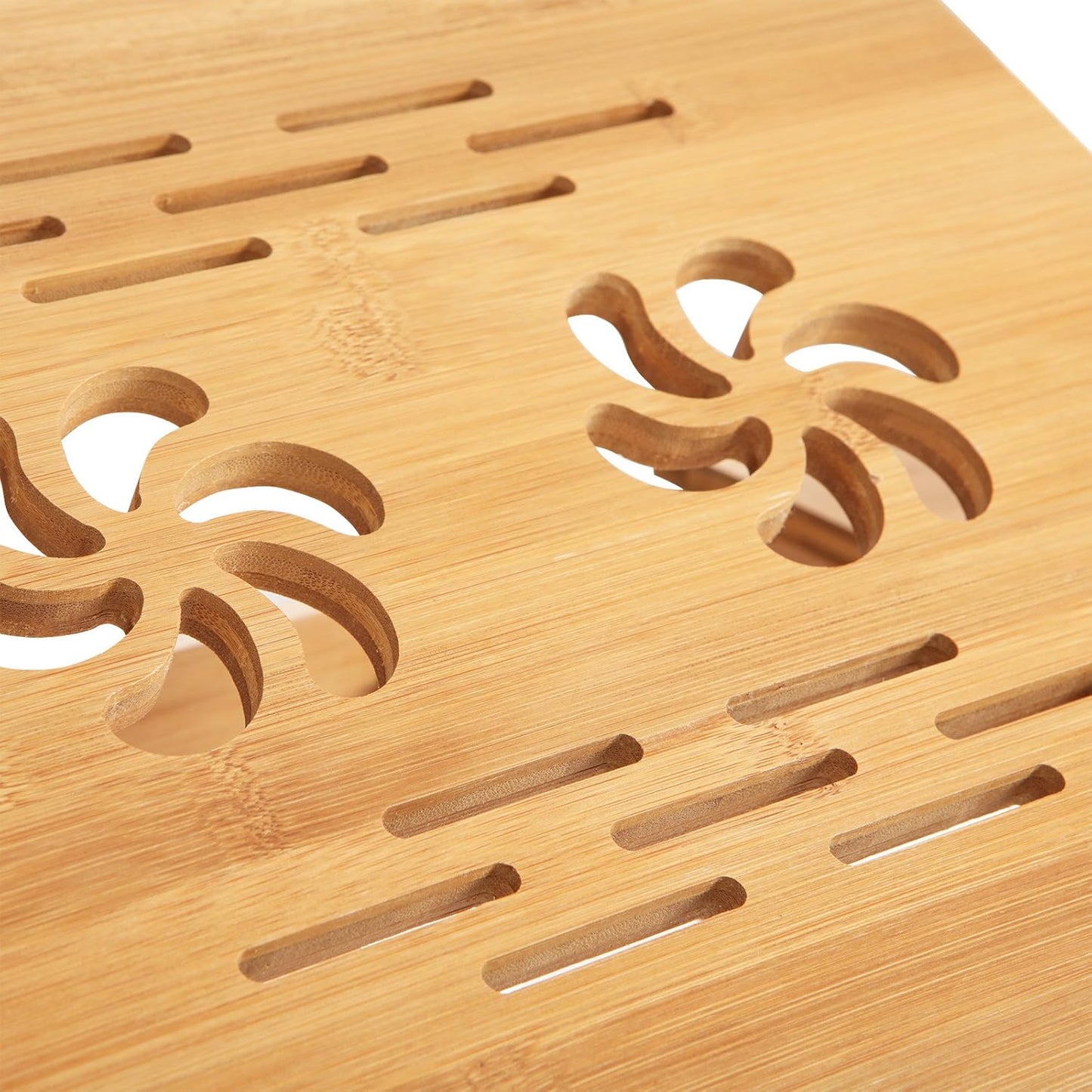 Adjustable Bamboo Lap Desk with Drawer