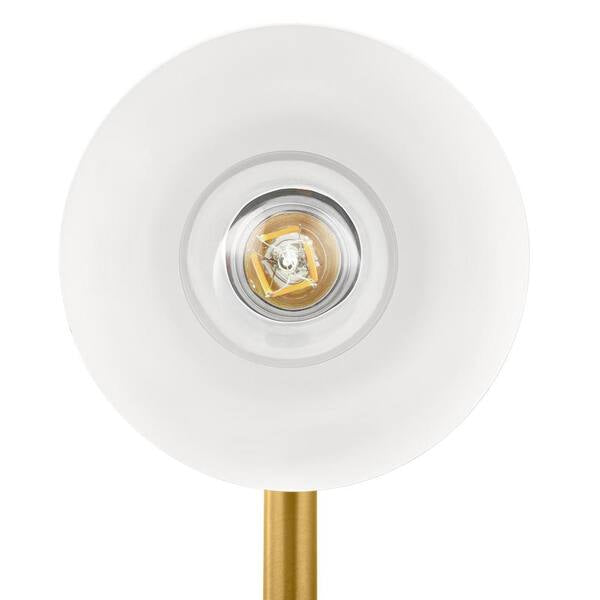 Aged Brass Adjustable Wall Sconce