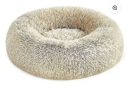 Fluffy Donut Dog Bed