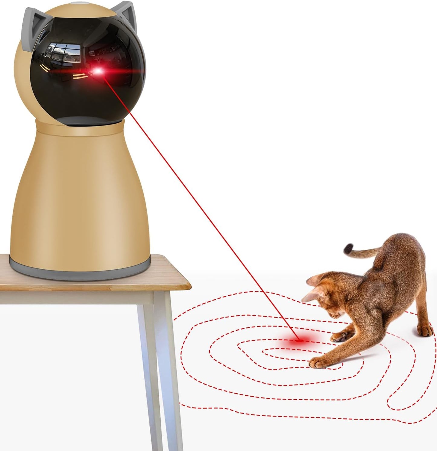 Valonii Automatic Interactive Laser Pet Toy