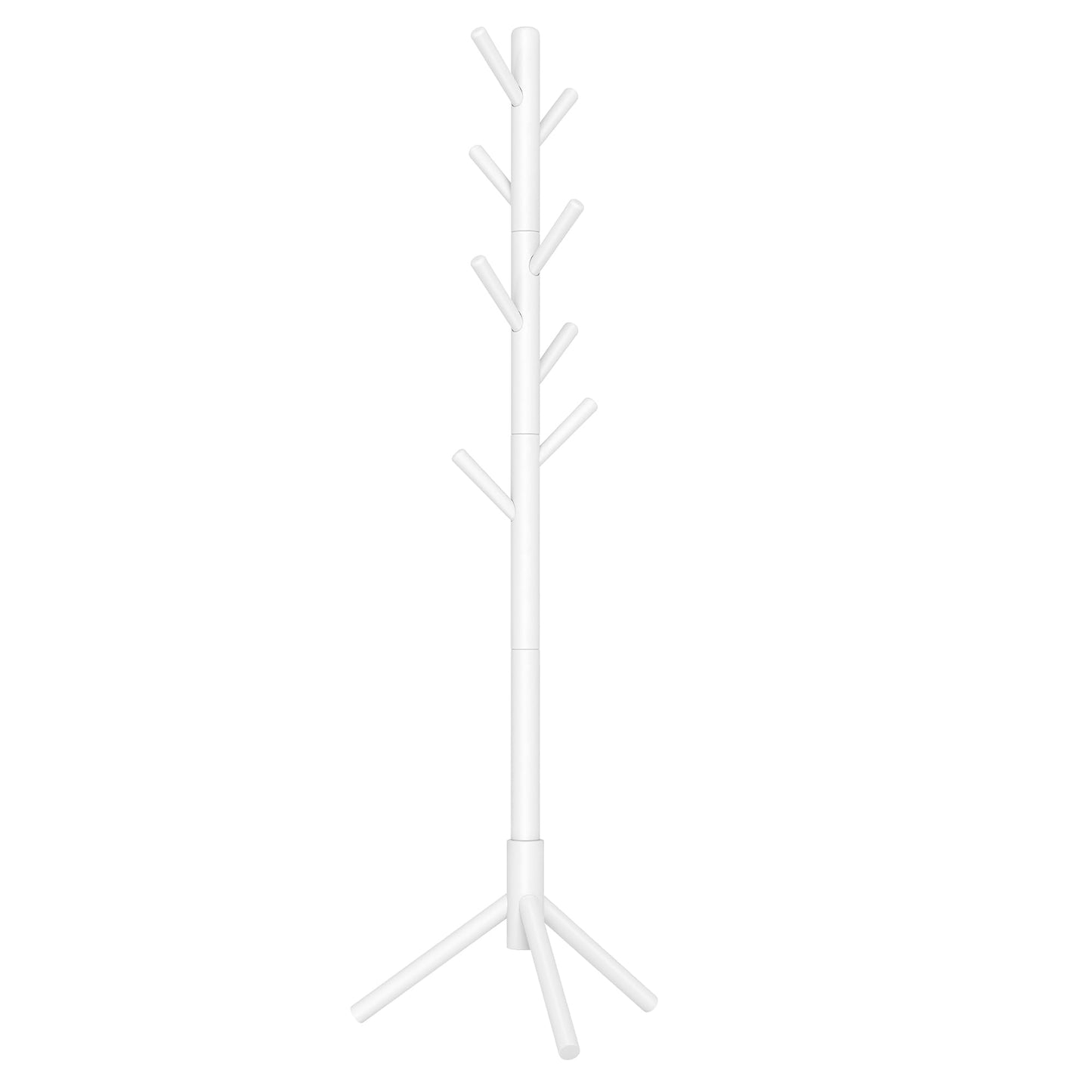 Solid Wood Freestanding Coat Rack