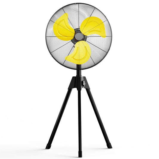 Uthfy 30” High-Velocity Industrial Pedestal Fan