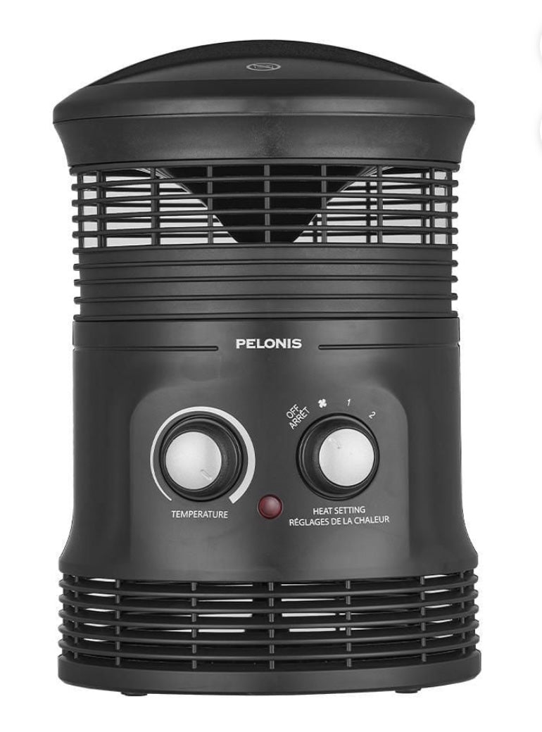 Pelonis 1500W 360° Surround Fan Heater