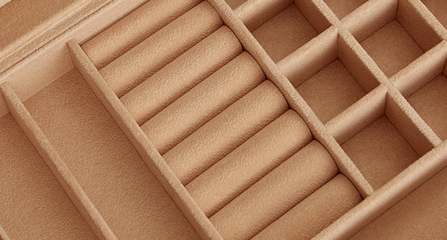 SONGMICS 3-Layer Jewelry Box
