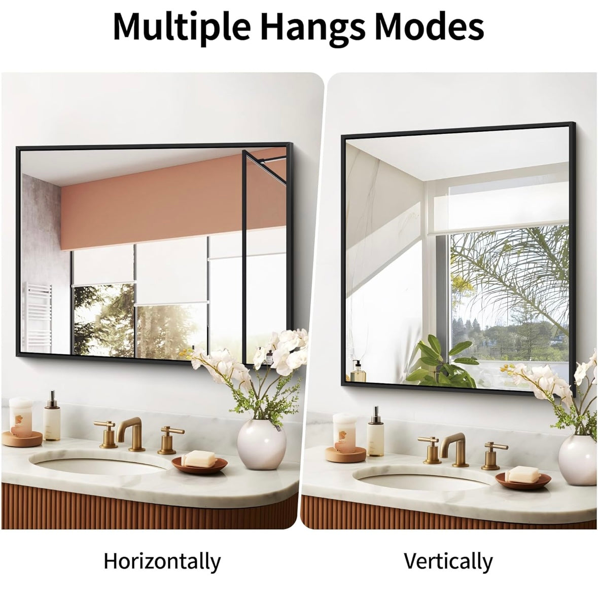COFENY Modern Rectangular Bathroom Mirror – 40% Off Amazon Price!
