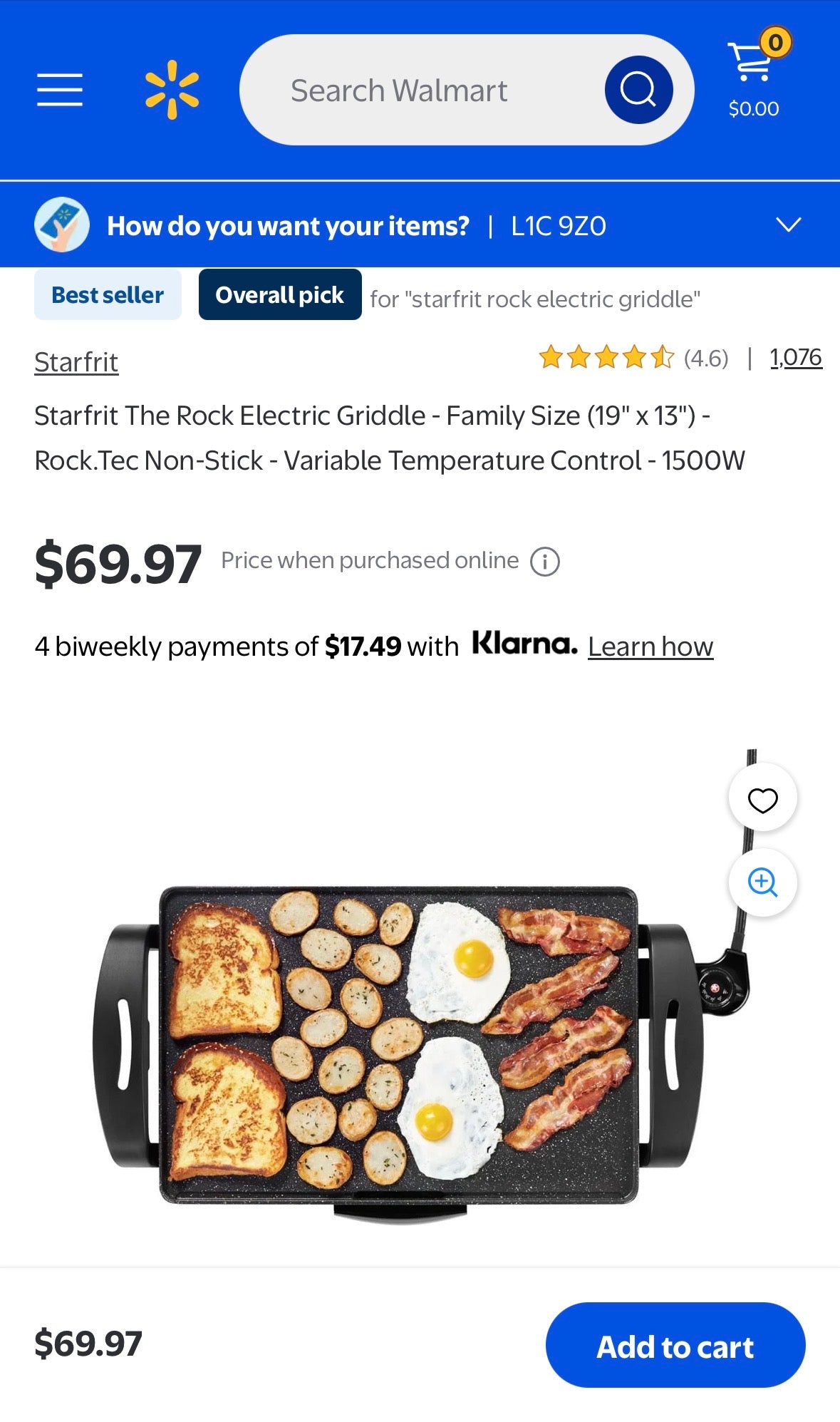 Starfrit Electric Grill