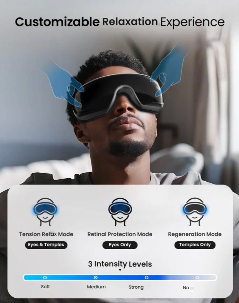 RENPHO Eyeris 3 Smart Eye Massager with Freezable Gel Mask & Voice Assistant – Now Only $77.99 (40% Off Sale Price)