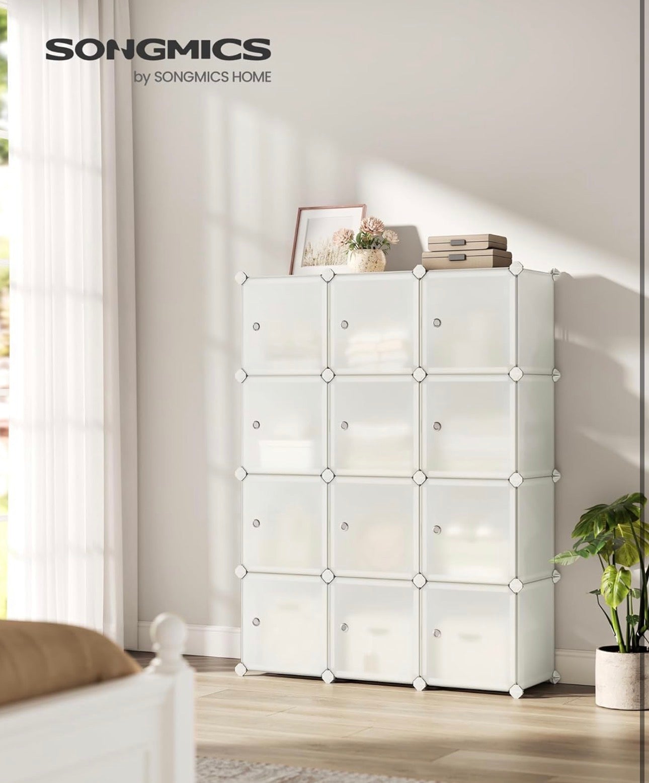 SONGMICS 9-Cube Modular Storage Organizer
