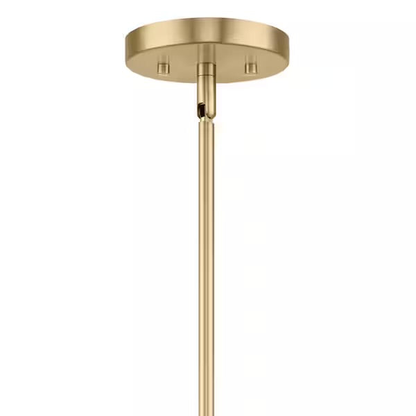 Home Decorators Collection 4-Light Brushed Gold Pendant