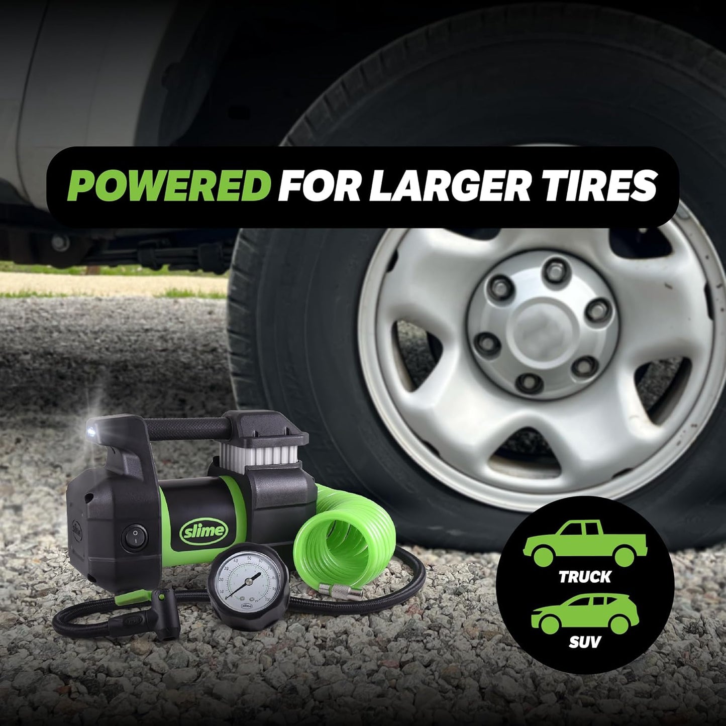 Slime Pro Power Heavy-Duty Tire Inflator