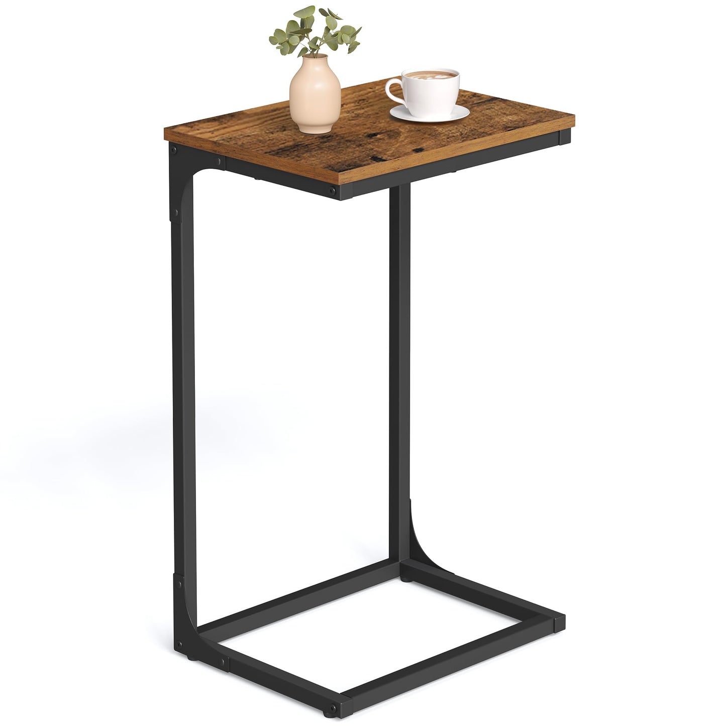 VASAGLE C-Shaped Side Table