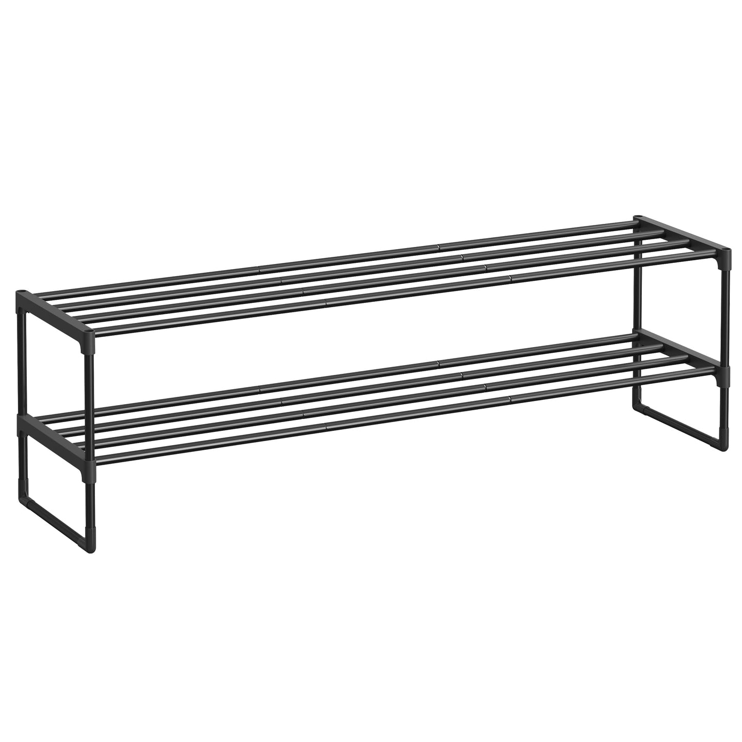 2-Tier Stackable Shoe Rack