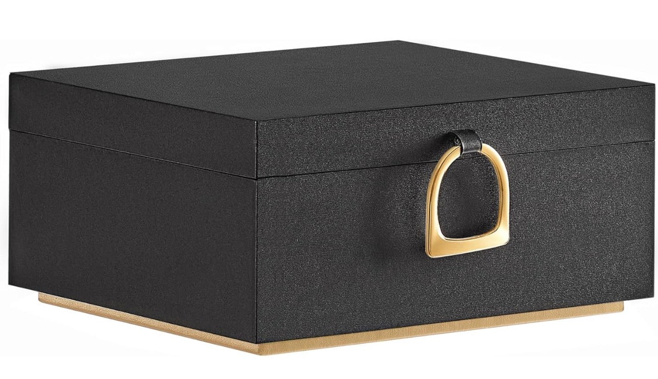 SONGMICS Elegant Forest Green Jewelry Box