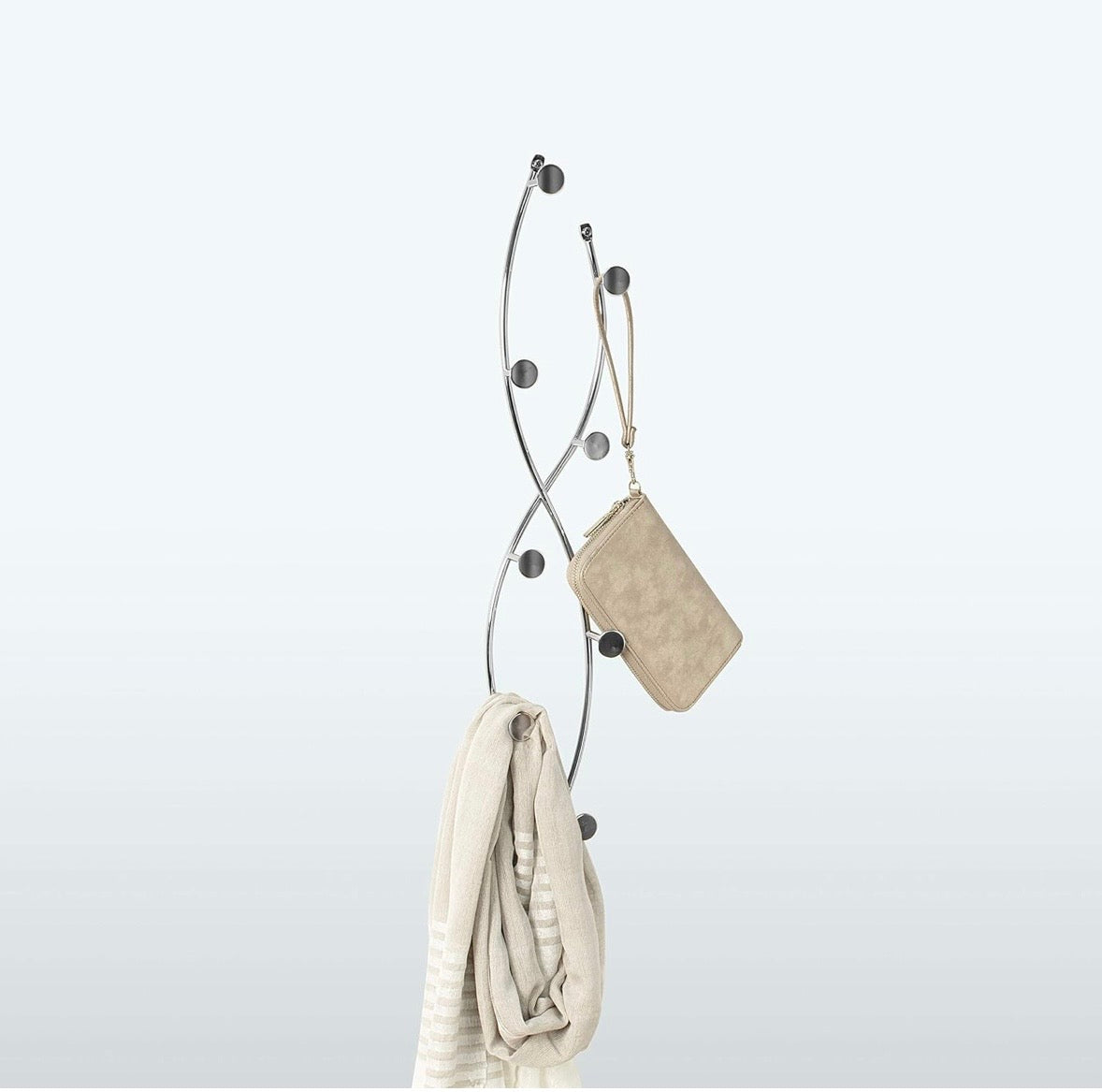 Spectrum Wall-Mounted Coat Rack