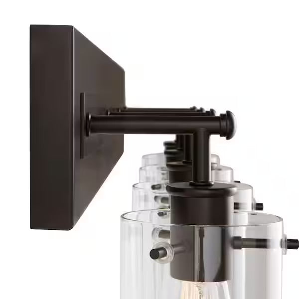 Hampton Bay 4-Light Espresso Bronze Vanity Light