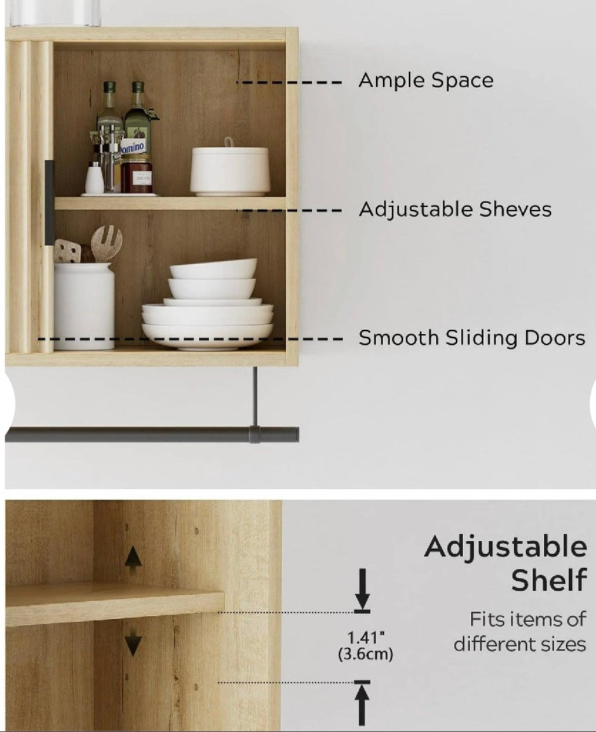 Wall-Mounted Bathroom Storage Cabinet