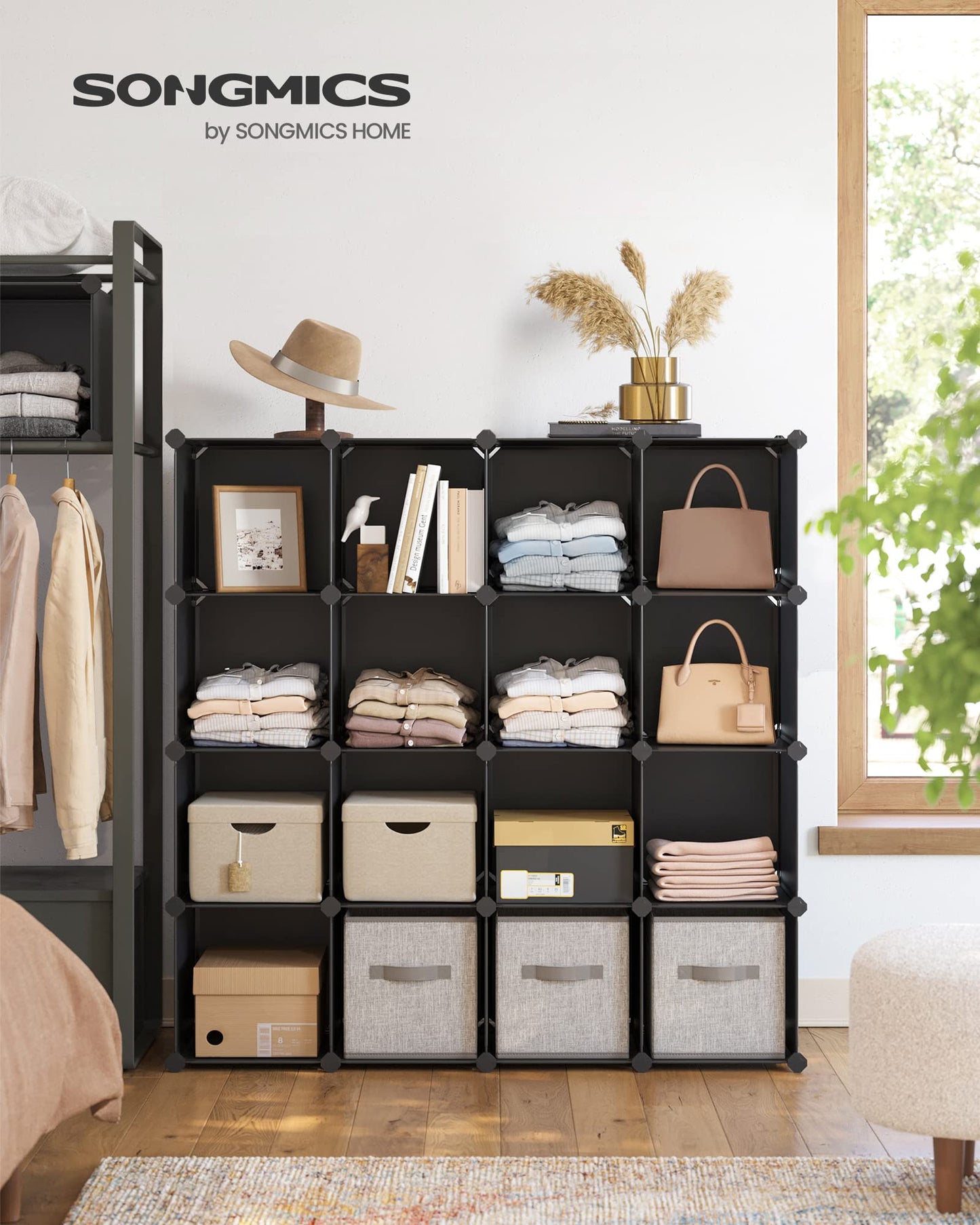 16-Cube Modular Storage Organizer