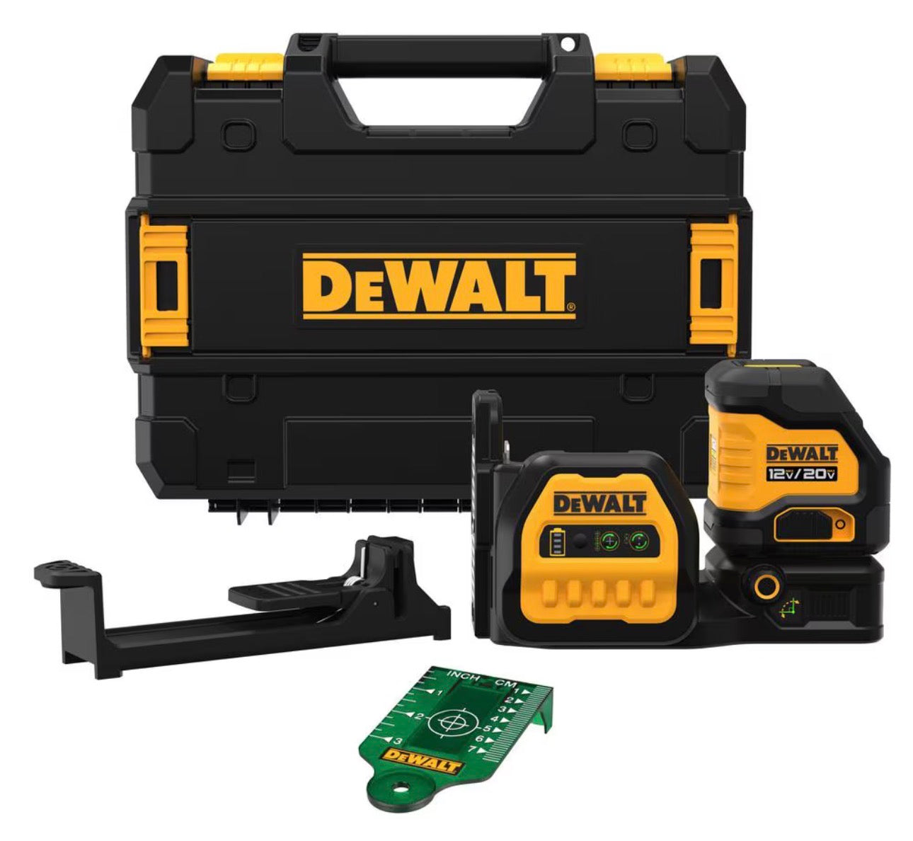 DEWALT 20V MAX Green Cross-Line Laser Level