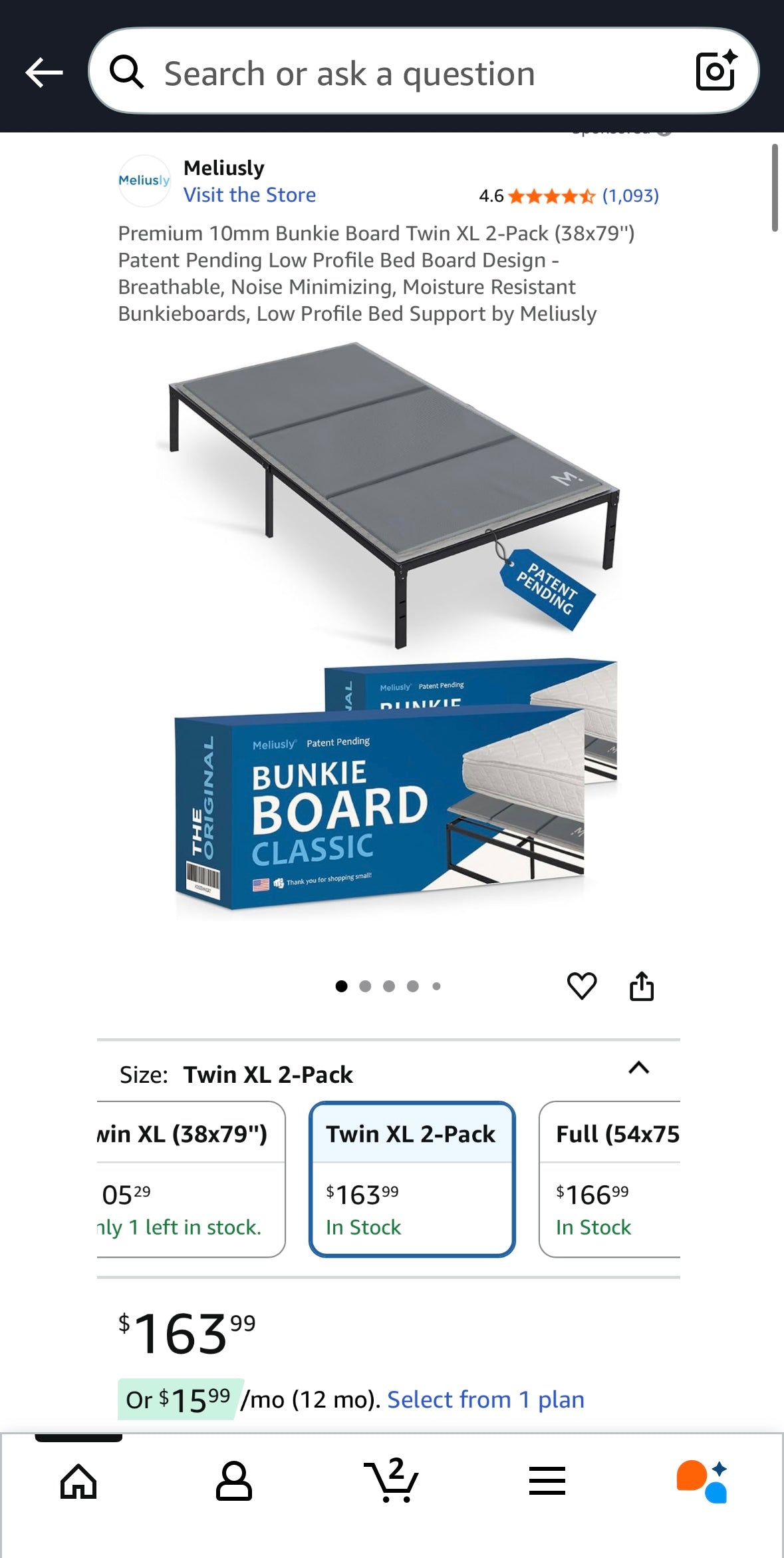 NEW – 10mm High-Density Twin-Wall Mattress Support Board – Noise-Free, Moisture-Resistant, Non-Slip Design