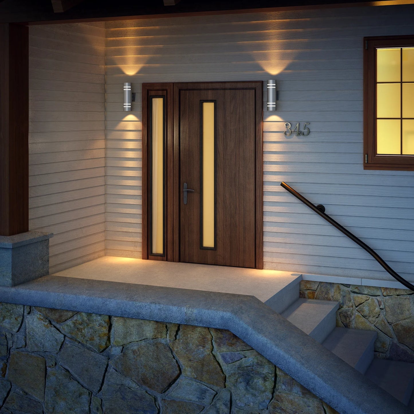 Artika Stainless Steel Outdoor Wall Light