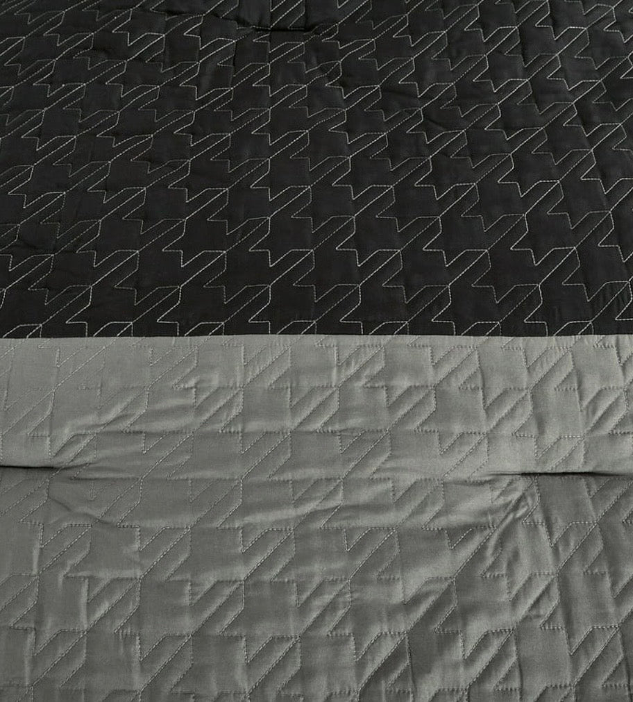 6-Piece Gray Comforter Set