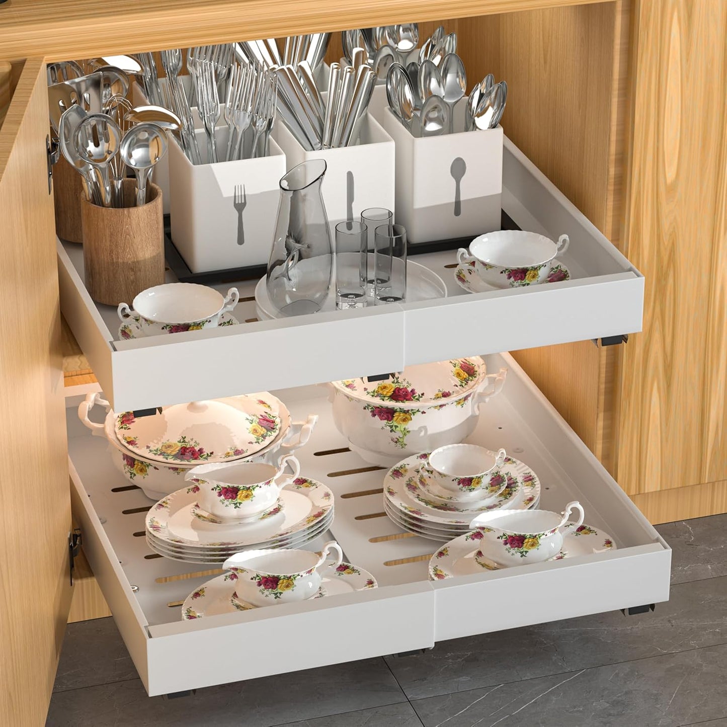 DEKAVA Pull-Out Cabinet Organizer
