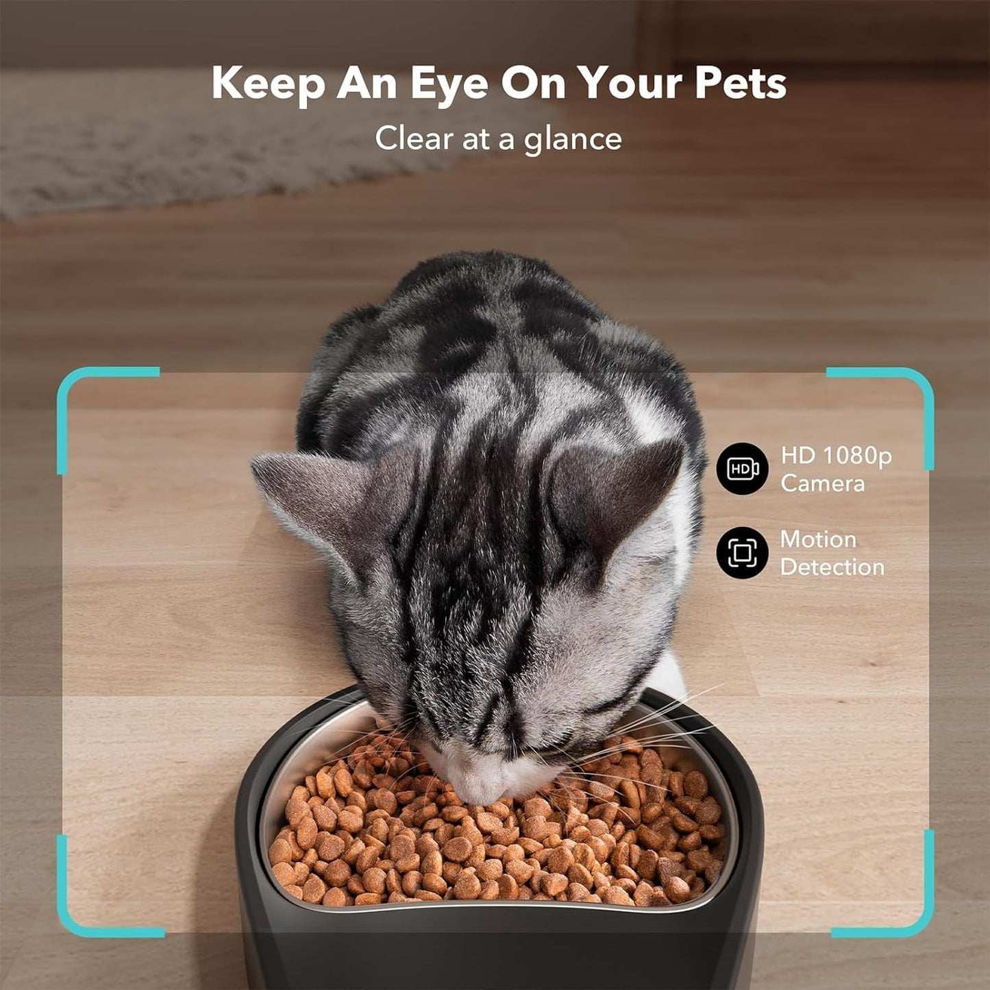 PETLIBRO 5L Smart Automatic Pet Feeder with Camera – 5G WiFi