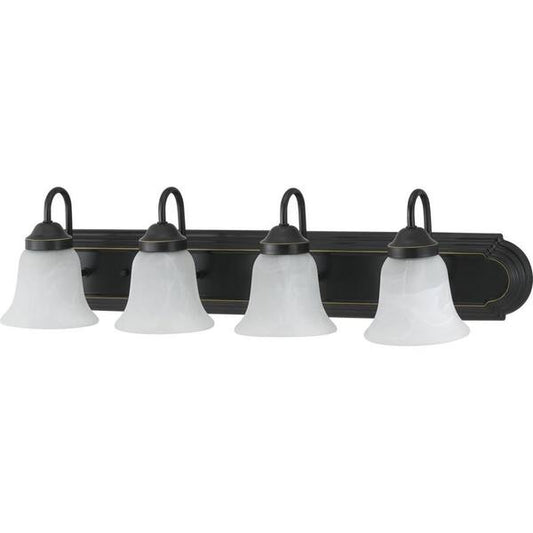 Progress Lighting 4-Light Antique Bronze Vanity Light
