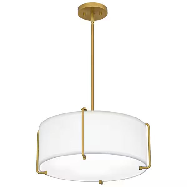 Home Decorators Collection 4-Light Brushed Gold Pendant