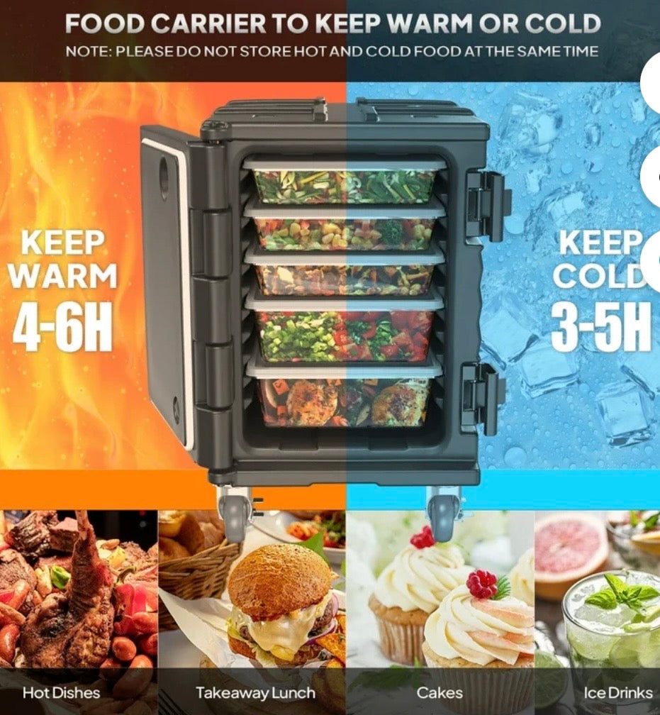 ROVSUN 82QT Insulated Food Pan Carrier