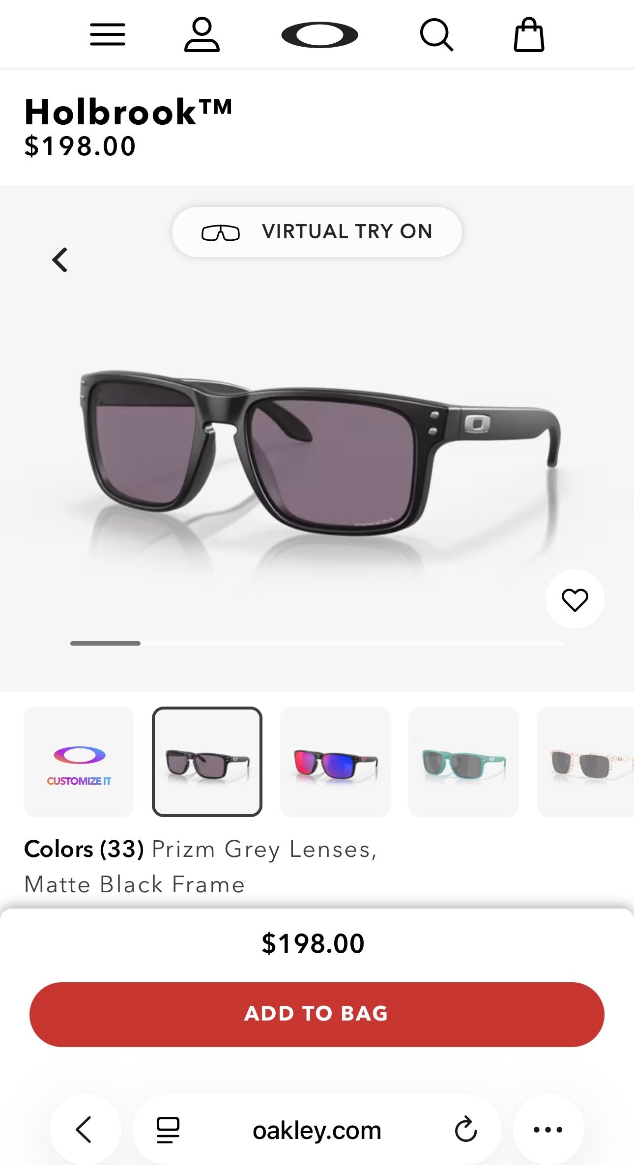 Oakley Holbrook XL Sunglasses – 140mm
