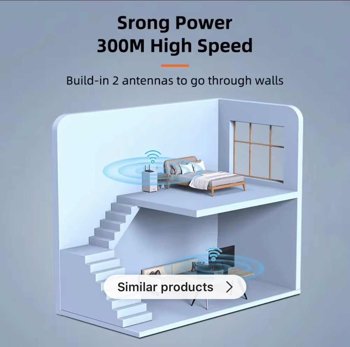AIC Wlan USB Wi-Fi Adapter — Compact 2.0 Wireless Network Receiver