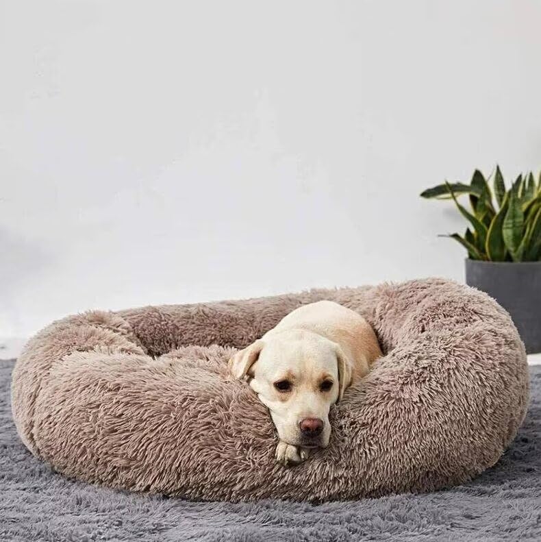 SWZEC Calming Donut Dog Bed