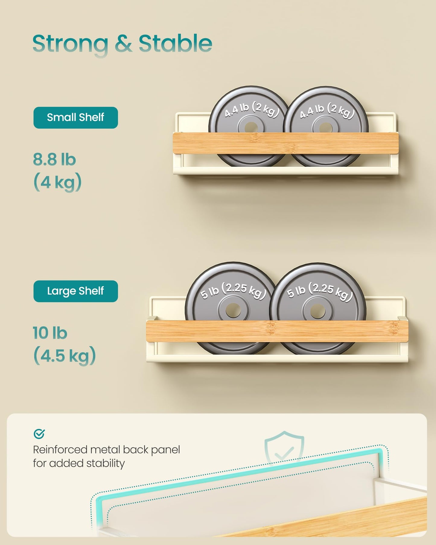 Magnetic Refrigerator Spice Rack Set