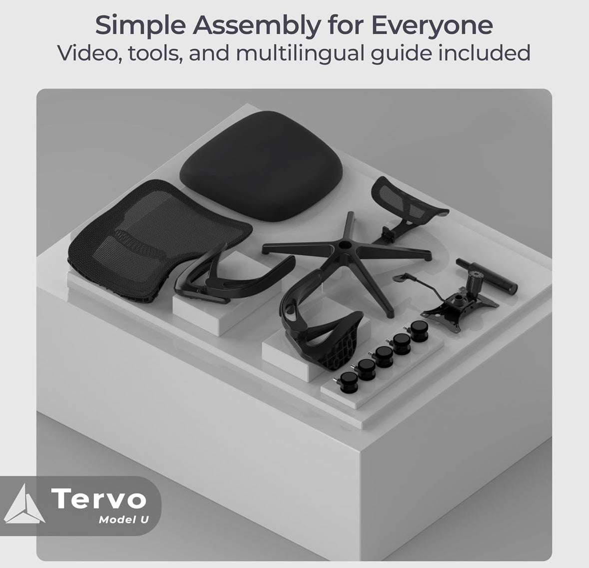 Tervo Model U Ergonomic Office Chair – 40% Off Amazon Price!