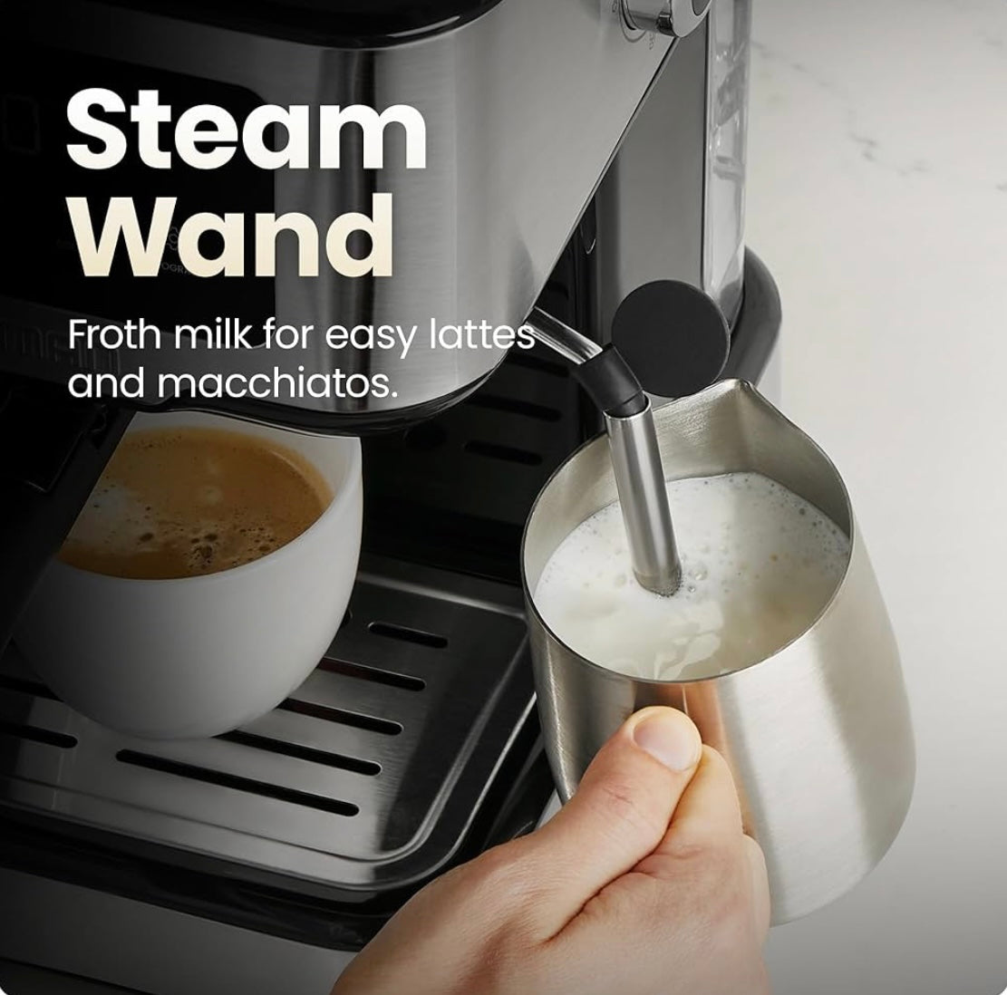 Chefman CraftBrew Digital Espresso Machine