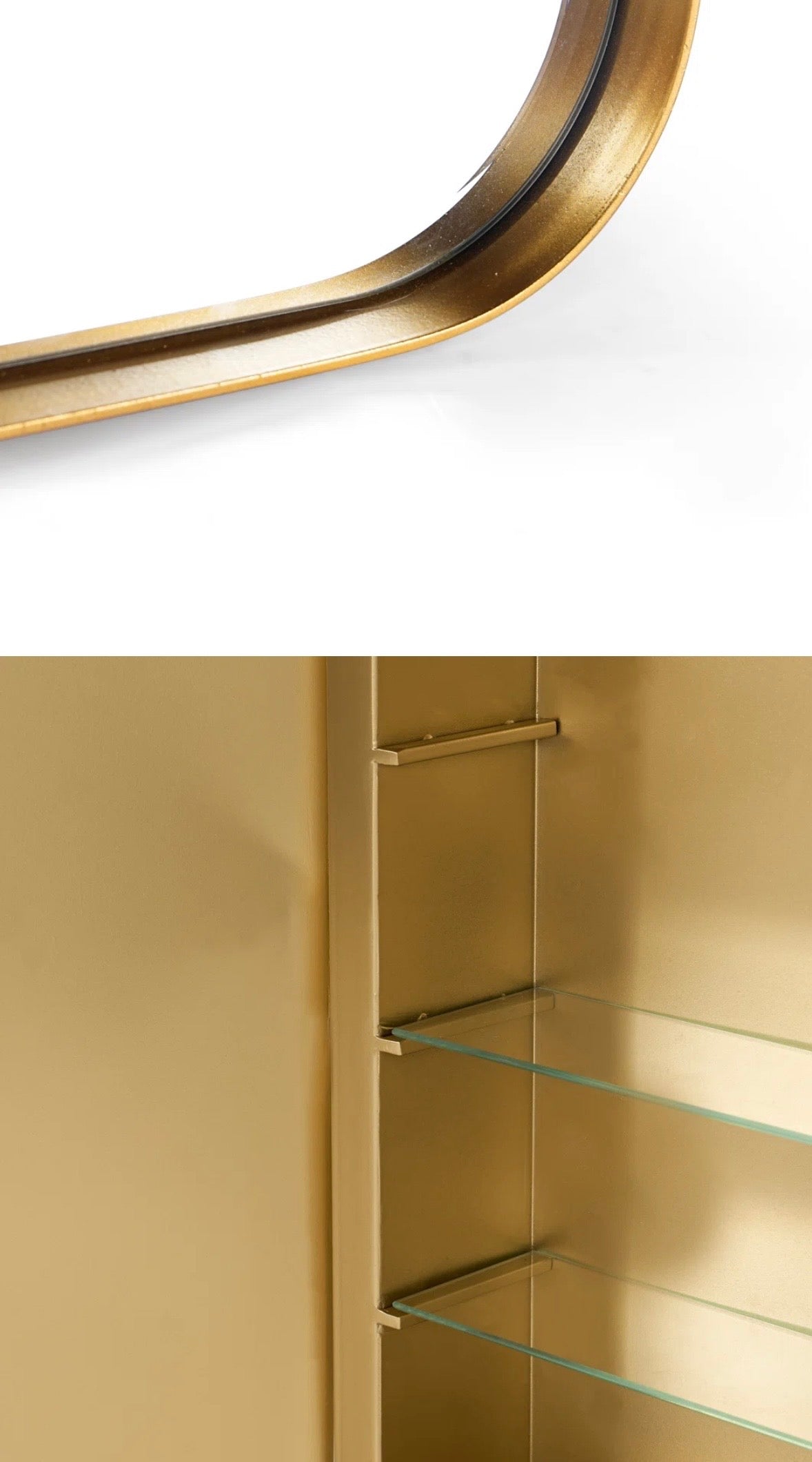 Modern Mirrored Bathroom Medicine Cabinet