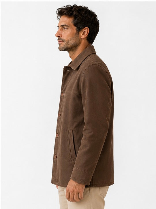 Men’s Premium Brown Leather Jacket