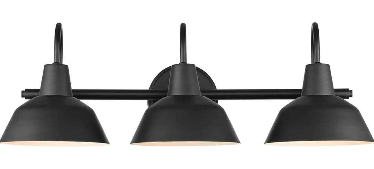Globe Electric – Barnyard 3-Light Industrial Vanity Light