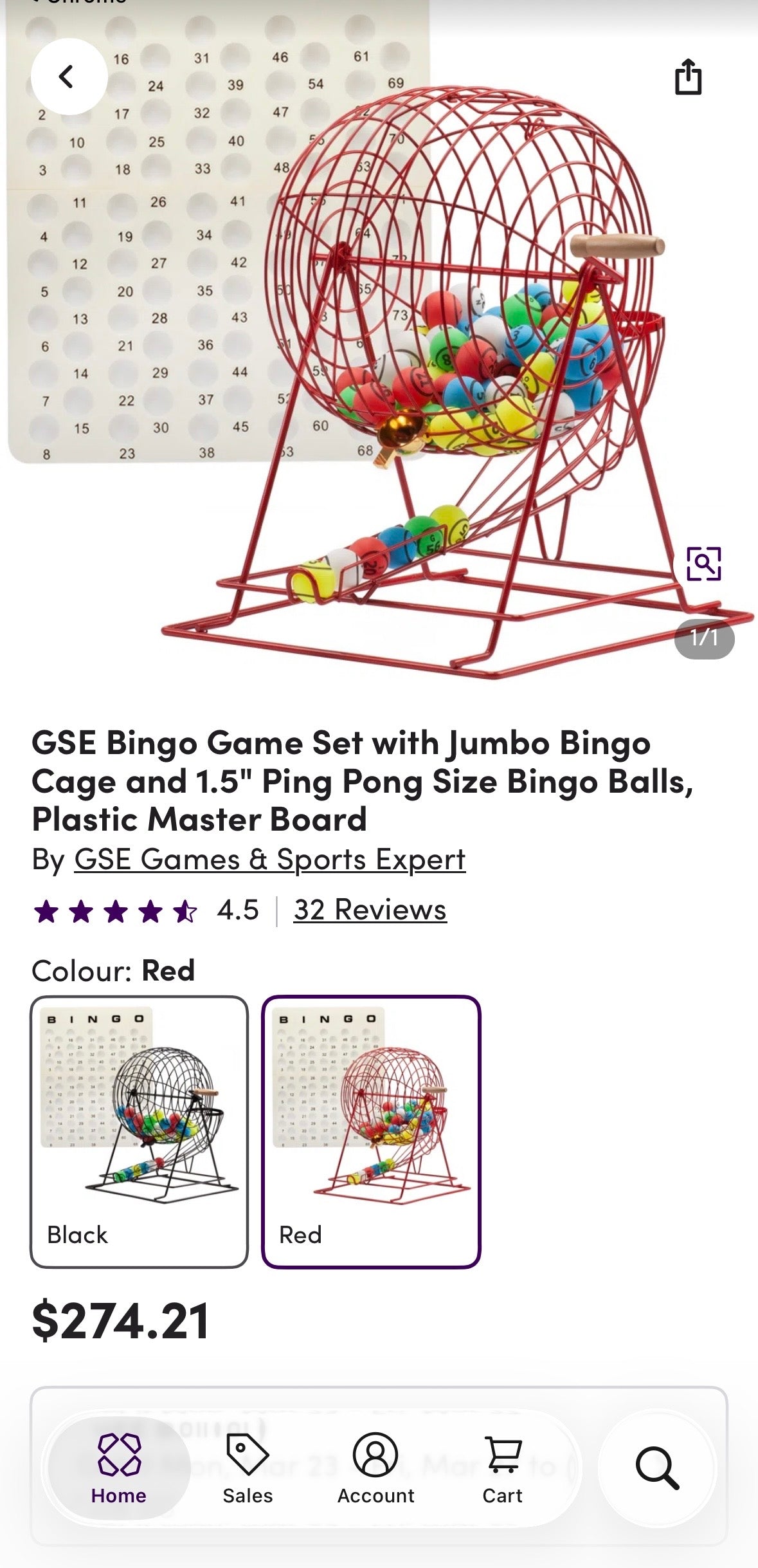 Professional Bingo Game Set