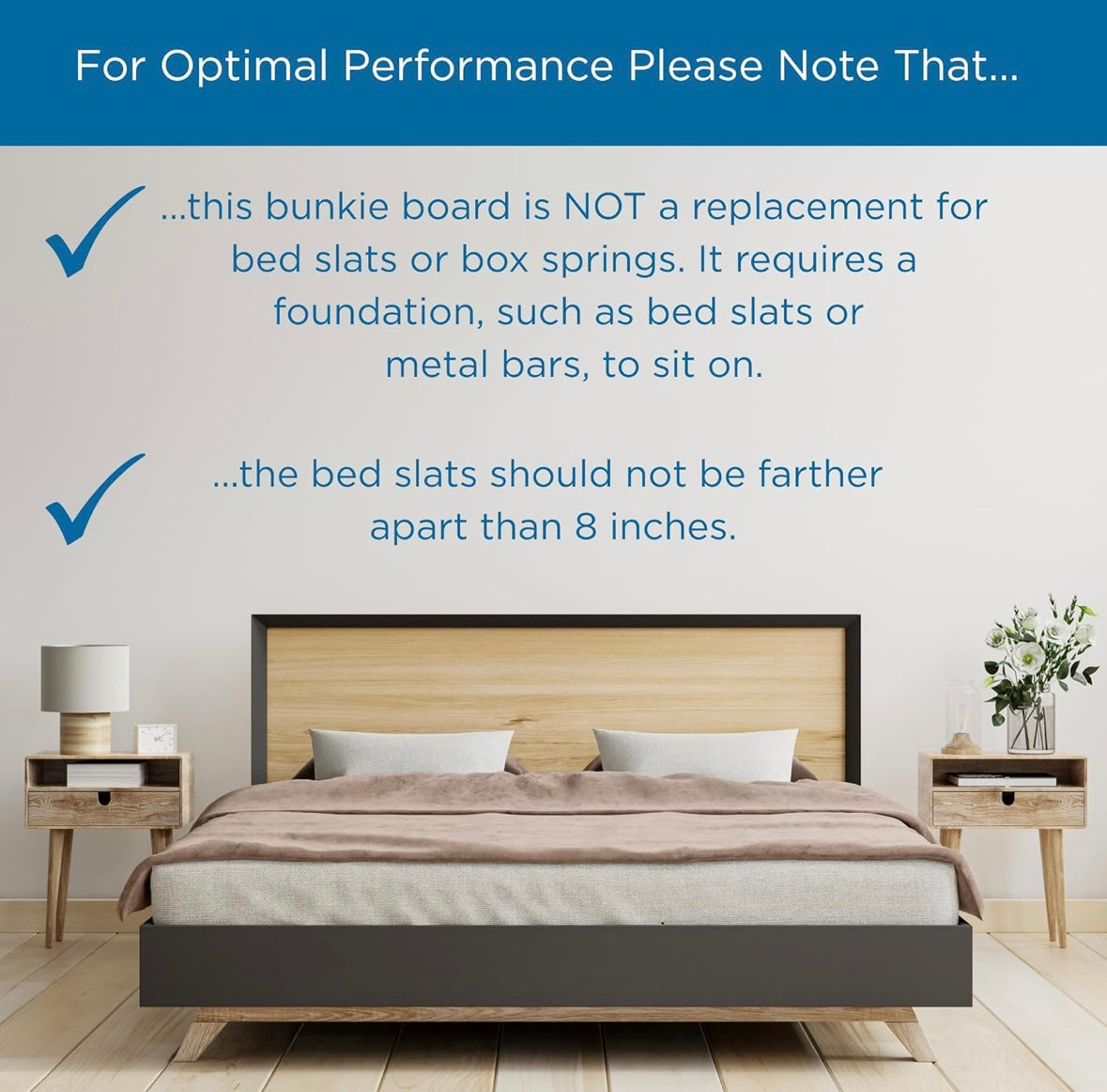 NEW – 10mm High-Density Twin-Wall Mattress Support Board – Noise-Free, Moisture-Resistant, Non-Slip Design