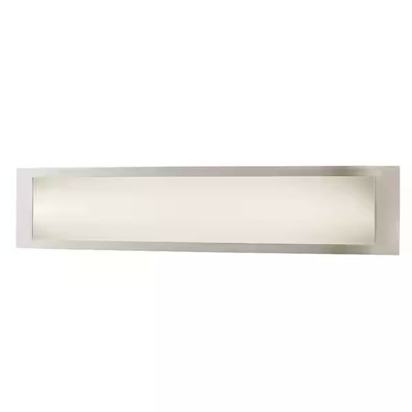 Hampton Bay 24” LED Brushed Nickel Vanity Light