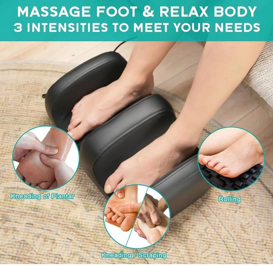 MASGRE Heated Shiatsu Foot Massager – 40% Off Amazon Price!