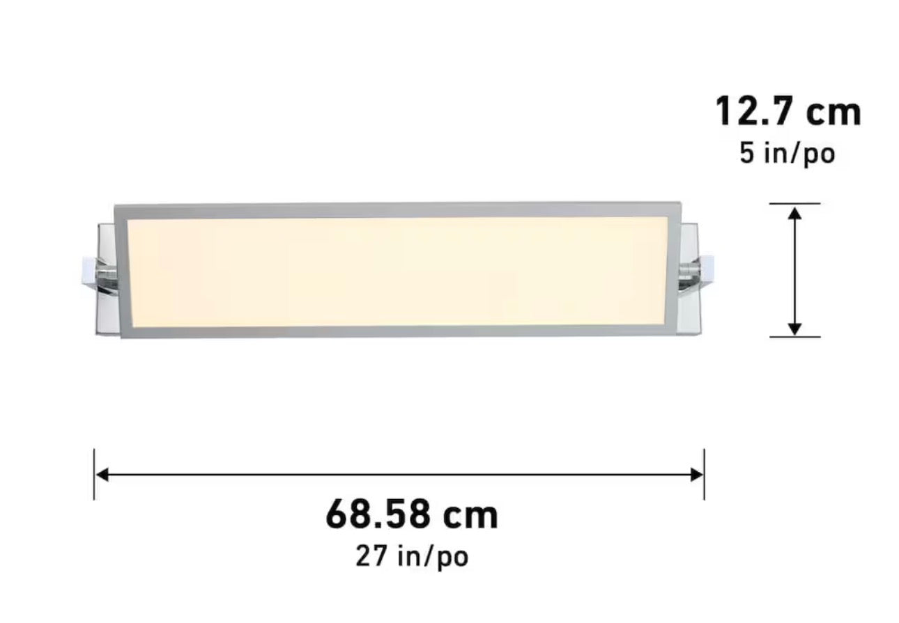 Reflection Flat Panel LED Vanity Light